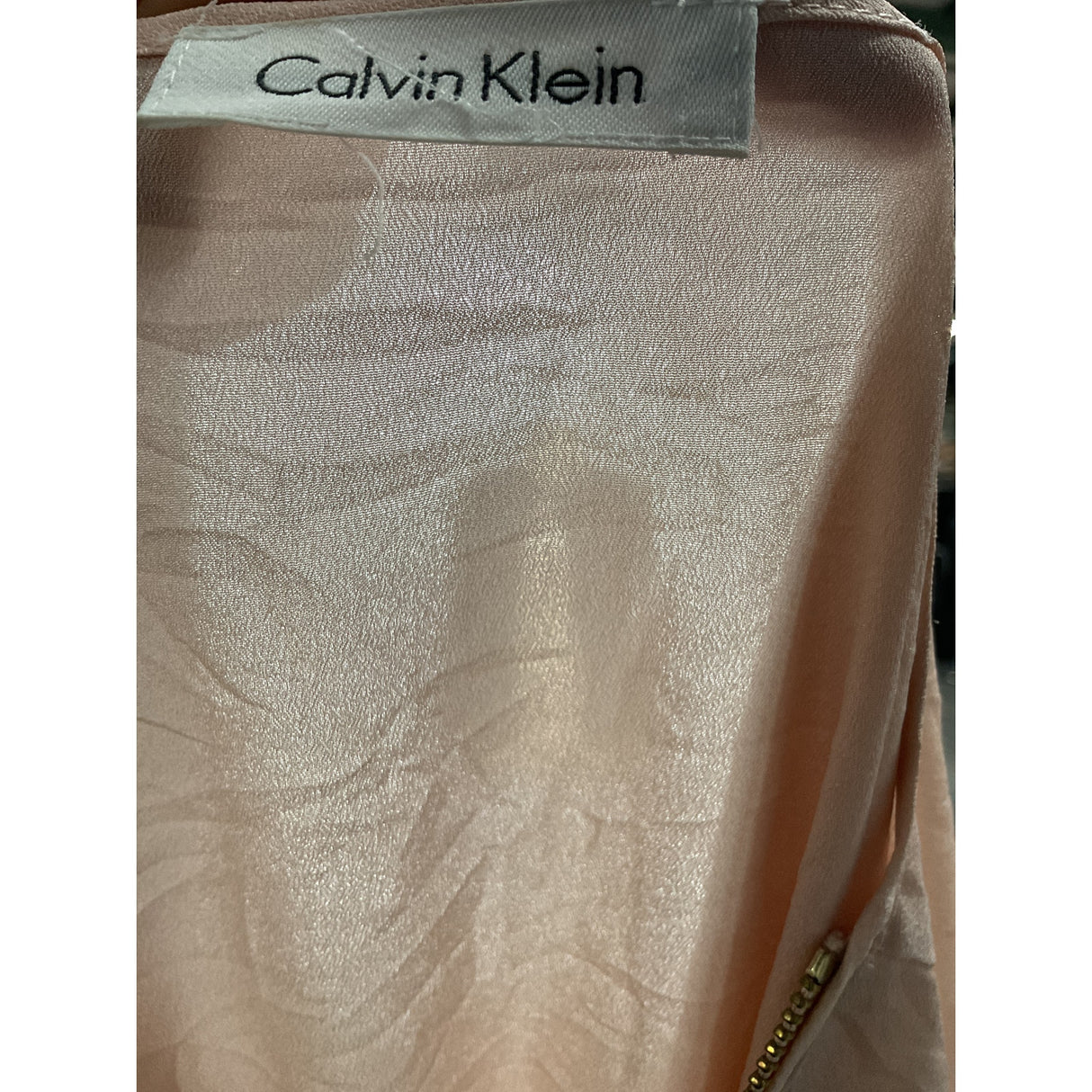 Calvin Klein Pink Blouse - Size L