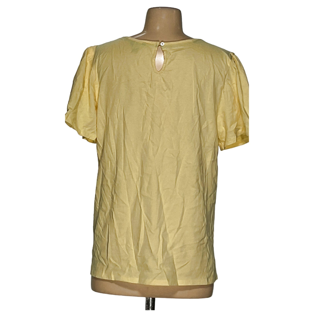 Nautica Yellow Blouse Size L