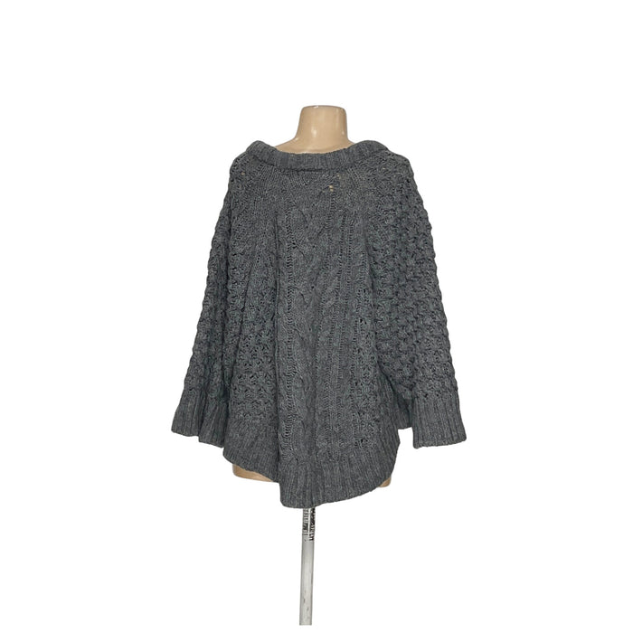 Banana Republic Gray Wool XL Pullover Sweater