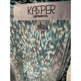 Kasper Multicolor Chiffon Blouse - Size L