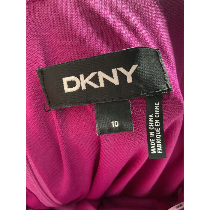 DKNY Multicolor A-Line Midi Dress