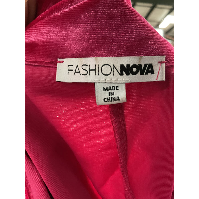 Fashion Nova Pink Midi A-Line Dress 1XL