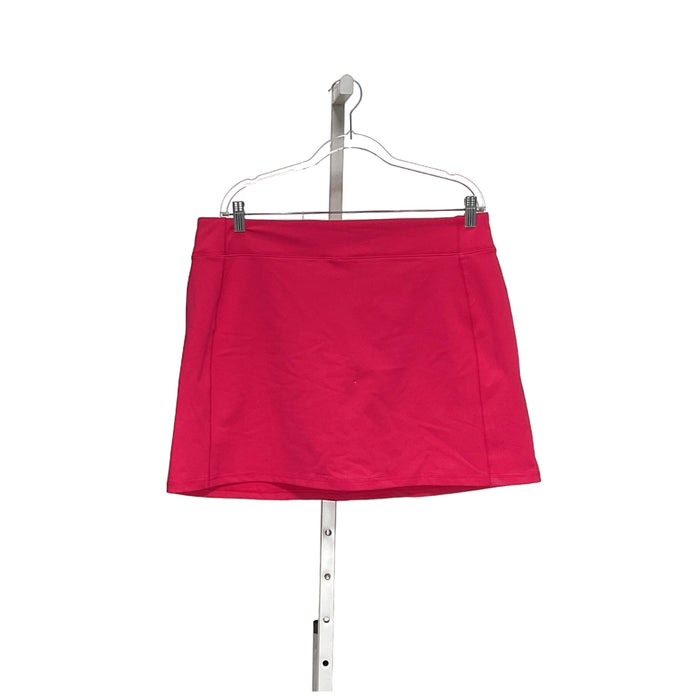 Lands' End Pink Skort Size L Mini Skirt