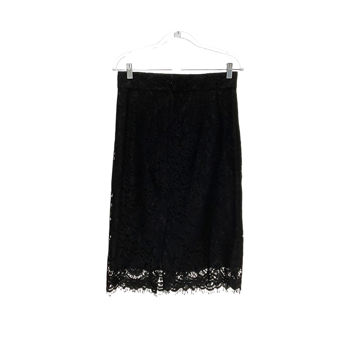 J. Crew Black A-Line Knee Length Skirt