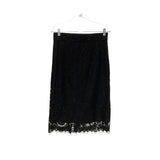 J. Crew Black A-Line Knee Length Skirt
