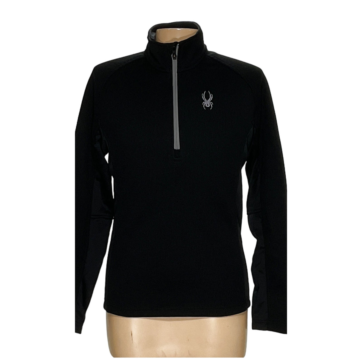 Spyder Black Pullover Sweater - Men's M