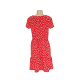 Floral A-Line Midi Dress - Banana Republic