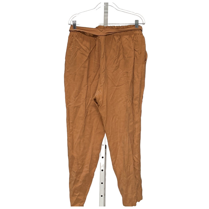 BCBGeneration Brown Ankle Pants, Size L