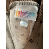 Lularoe Brown A-Line Skirt, Size M