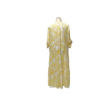 Chico's Yellow Plus Shift Midi Dress