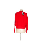 Fila Red Cotton Pullover Women's Sweater Size L