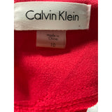 Calvin Klein Red Bodycon Dress, Size 10