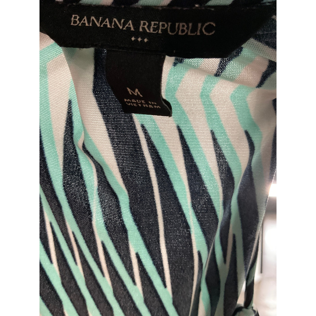 Banana Republic Multicolor Blouson Midi Dress