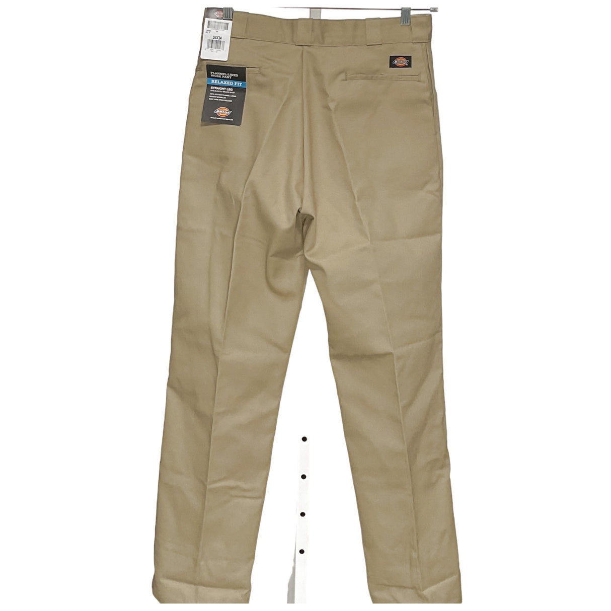 Men's Dickies Beige Ankle Pants - Size 34