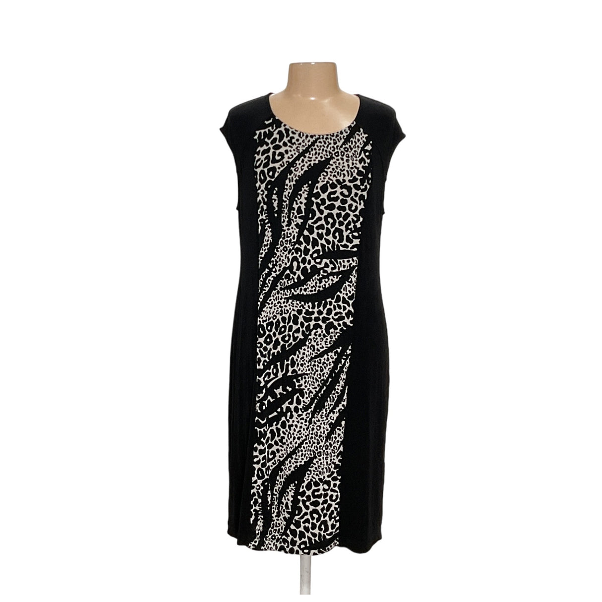 Chico's Black Midi Shift Dress - Size 2