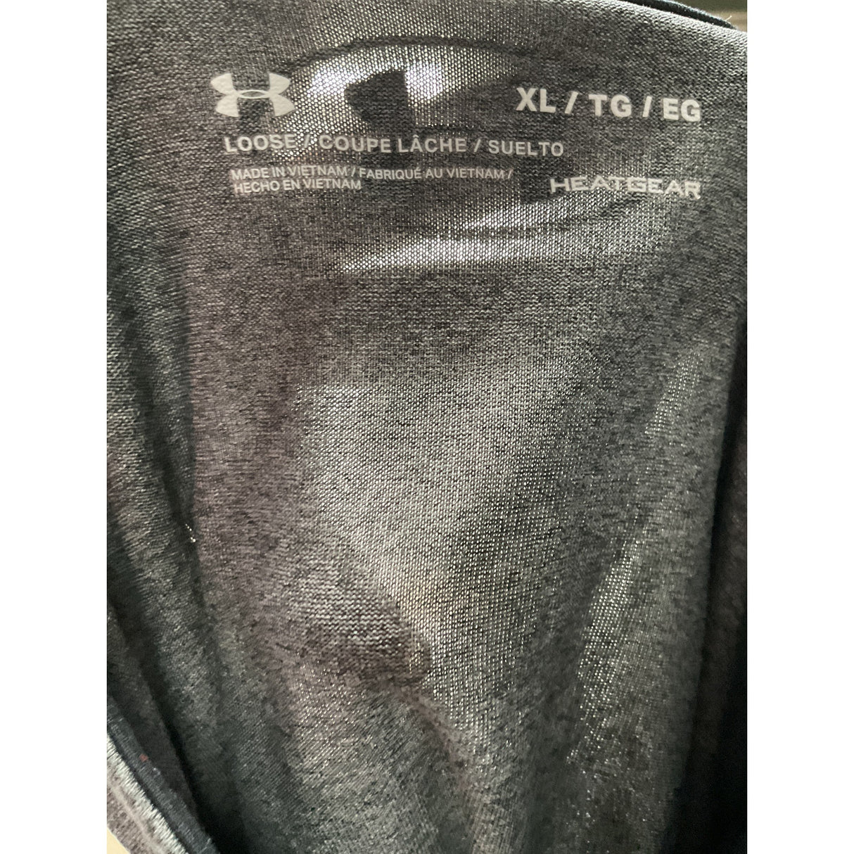 Under Armour Men's Gray XL Henley Sweatshirt