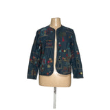 Chico's Multicolor Cotton Blazer