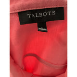 Talbots Pink Basic Jacket - Size L