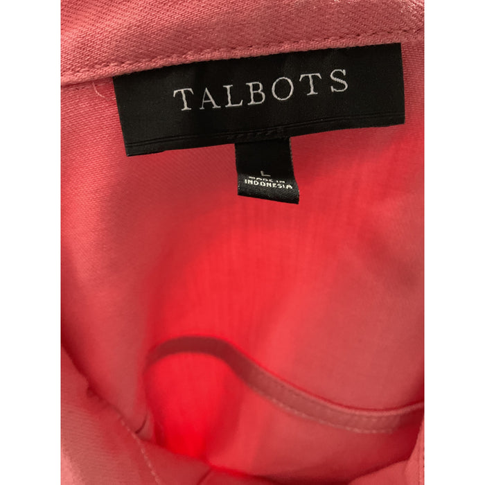 Talbots Pink Basic Jacket - Size L