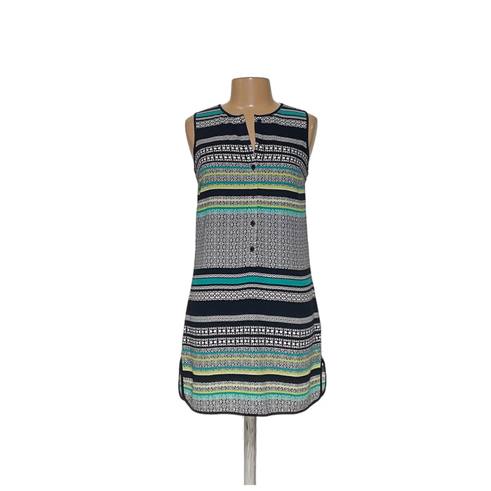 Cynthia Rowley Multicolor Midi Shift Dress