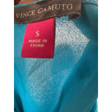 Vince Camuto Blue Polyester Blouse S 27in