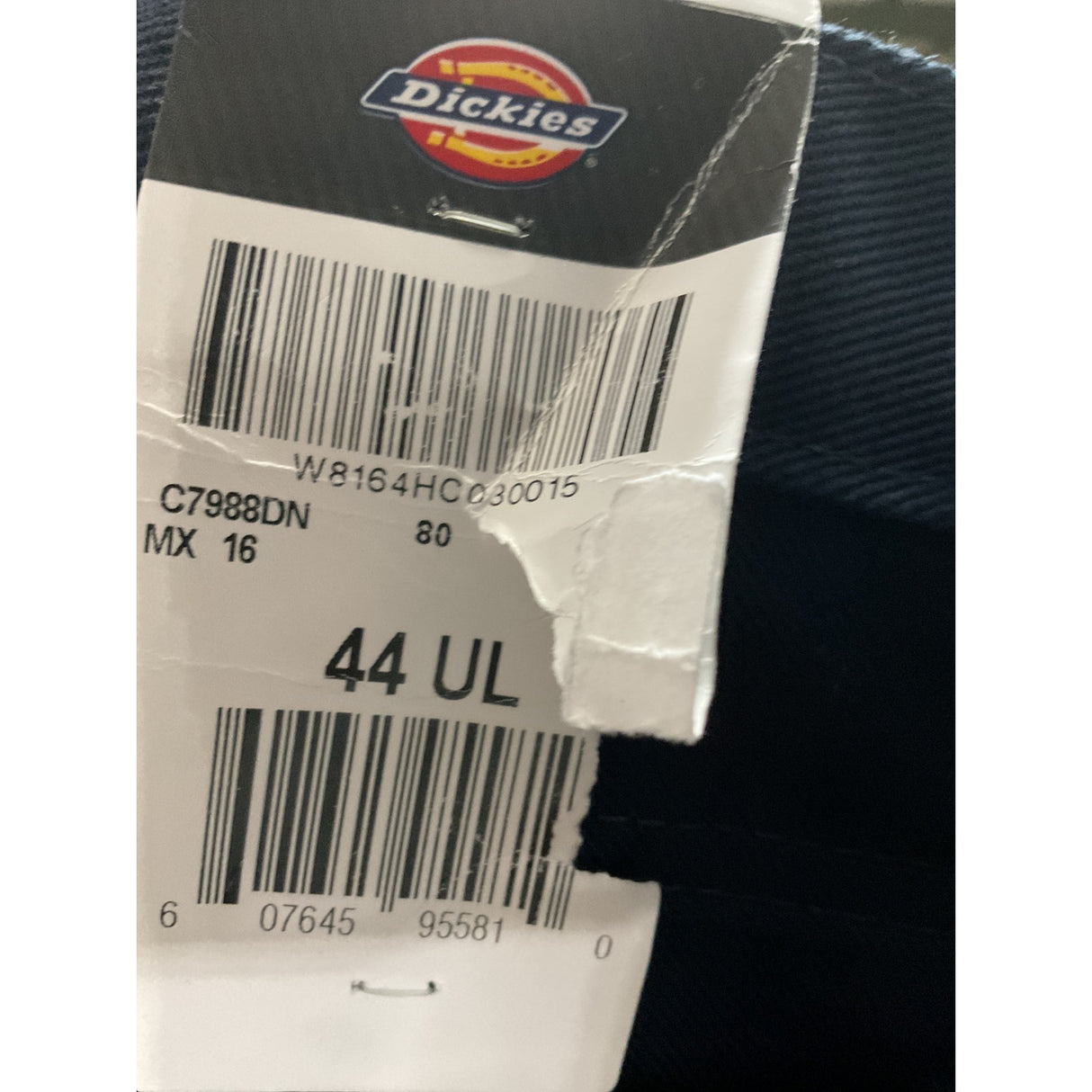 Dickies Blue Pants, Size 44x32