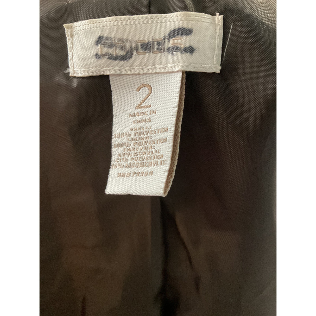 Chico's Brown Polyester Vest - Size 2