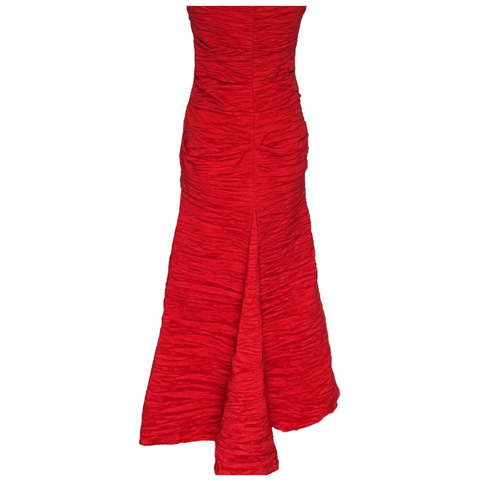 Alex Evenings Red Maxi Dress