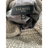 Talbots Beige Basic Jacket, Size 6P