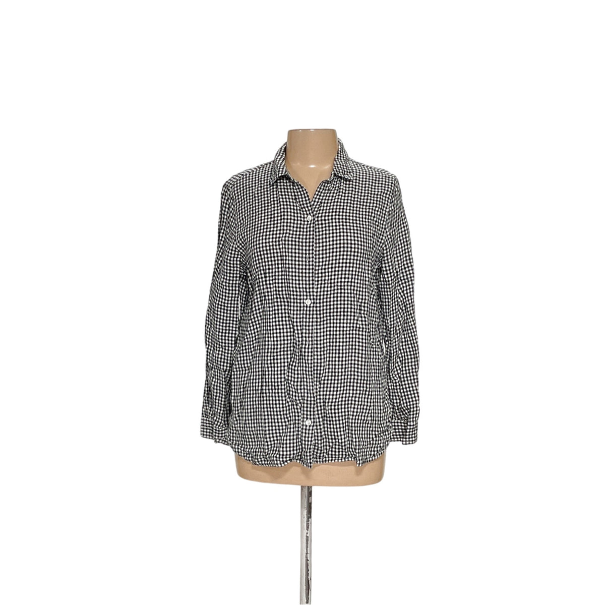 J.JILL Multicolor Button-Up Linen Top