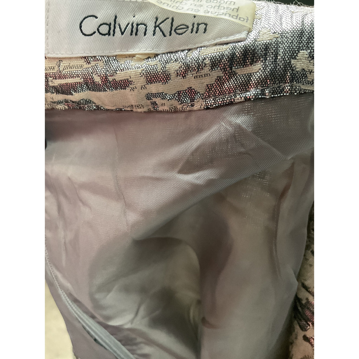 Calvin Klein Multicolor A-Line Skirt