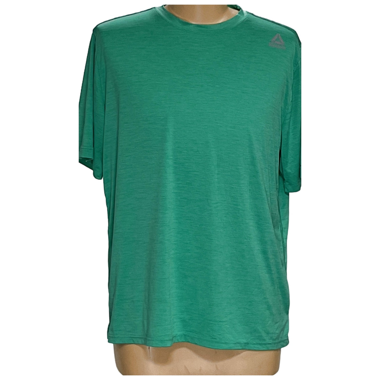 Reebok Men's Green Polyester T-Shirt L