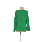 Talbots Green Cashmere Sweater