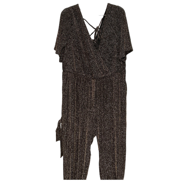 Torrid Gold Jumpsuit Size 1