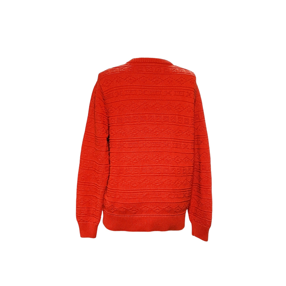 J. Crew XXL Orange Cotton Pullover Sweater