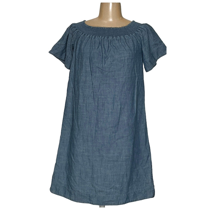 J. CREW Blue Shift Dress - Size 2