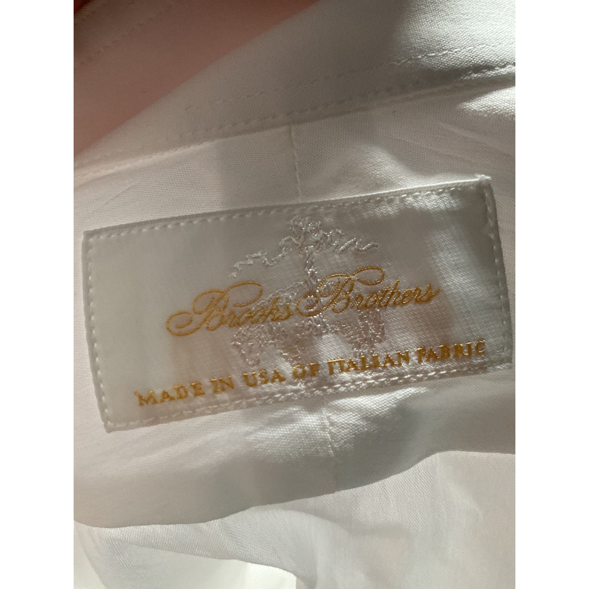 Brooks Brothers White Dress Shirt - Size 17