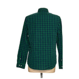 Nautica Green Men's Button-Up Shirt L