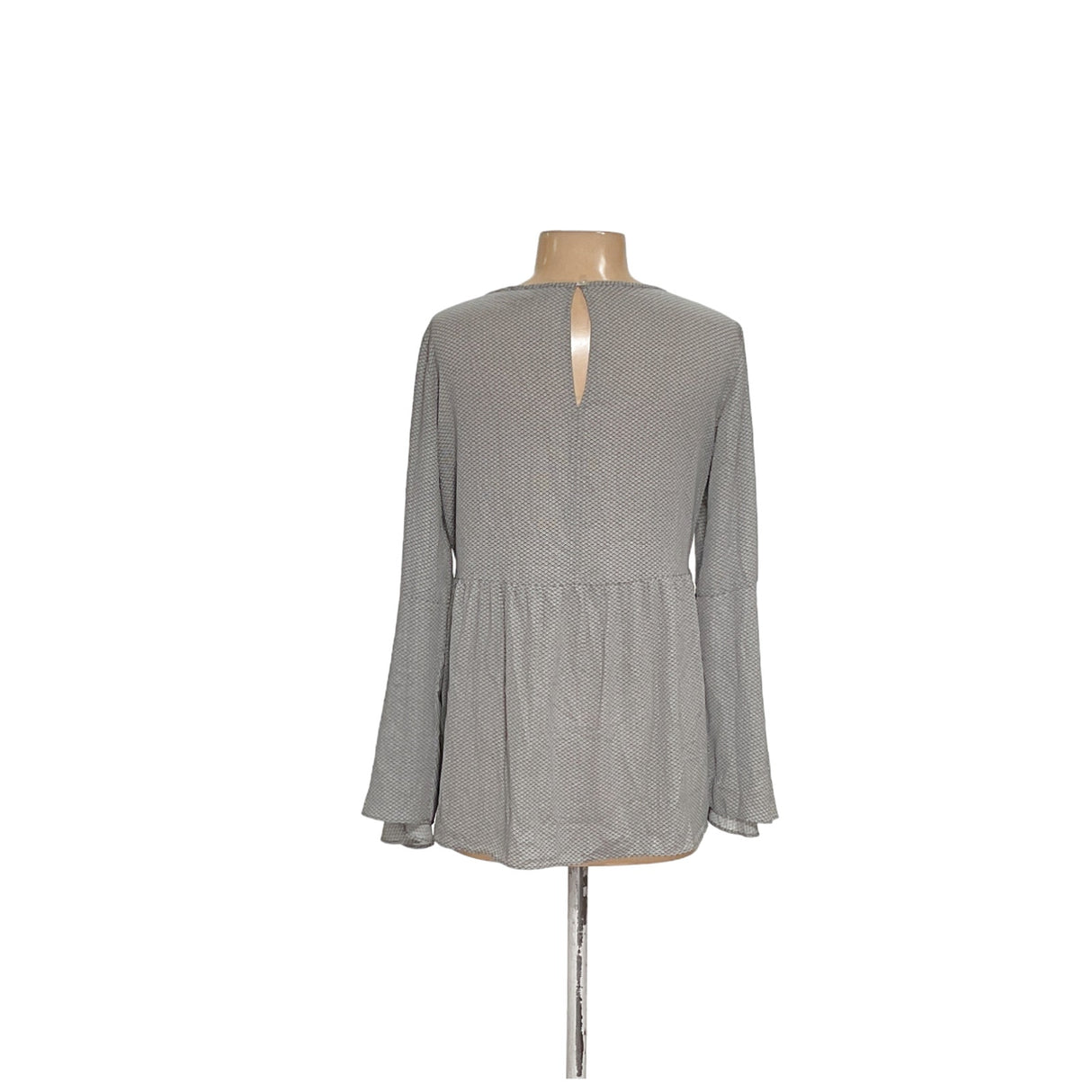 LOFT Gray Blouse - Women's Size S