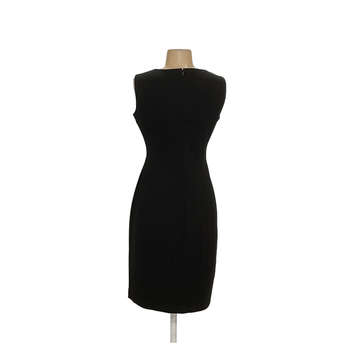 Calvin Klein Black Sheath Midi Dress