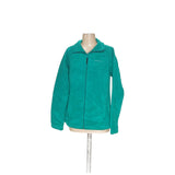 Columbia Women's Green Fleece Full Zip Sweater