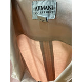 Armani Beige A-Line Midi Dress