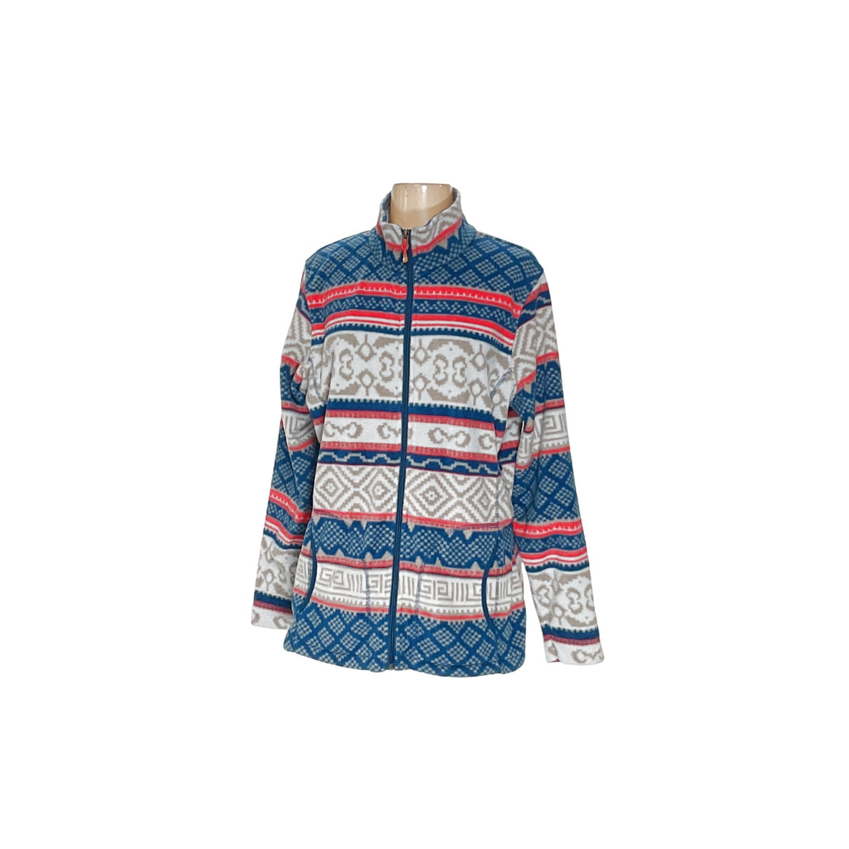 Woolrich Women's Blue Fleece Sweater