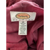 Talbots Red Wool Blazer - Size 10