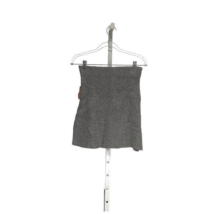 Rachel Roy Gray Wool Mini Skirt - Women's Size S