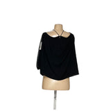 1. State Black Polyester Blouse L