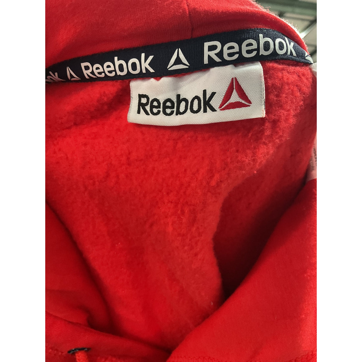 Red Reebok Men's Hoodie - 3XL