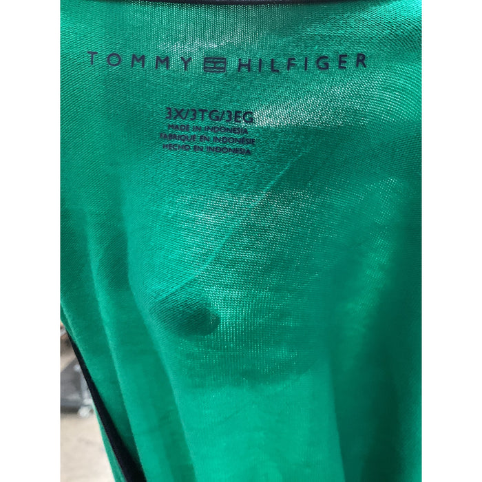 Tommy Hilfiger Plus Size Green Blouson Dress