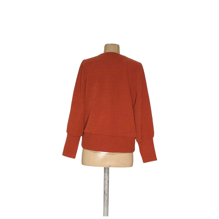 Madewell Orange Cardigan - Women's Medium