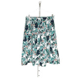 LOFT Multicolor Floral A-Line Skirt - Size M